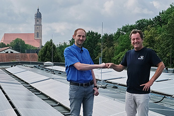 Die Sonne kühlt (seit 5 Jahren) den Fisch