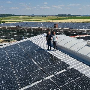 Geschäftsführer Andreas Bodensteiner und Andreas Weigel