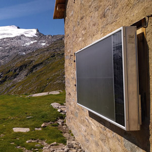 Sonnenwärme und Frischluft für die Alte Prager Hütte